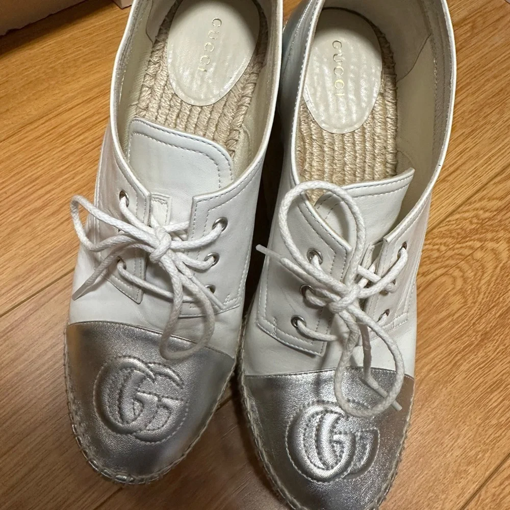 GUCCI Leather espadrilles, IT 41.5 - Picture 3 of 6